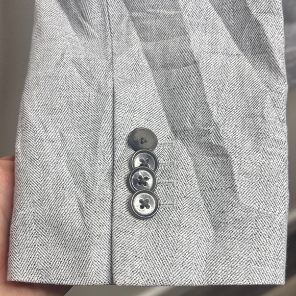 Banana Republic Linen Cotton Blend Slim Tailored Fit Sport Coat - Picture 7 of 16